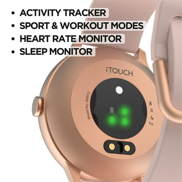 Sport 3 Smartwatch & Fitness Tracker 43mm Blush