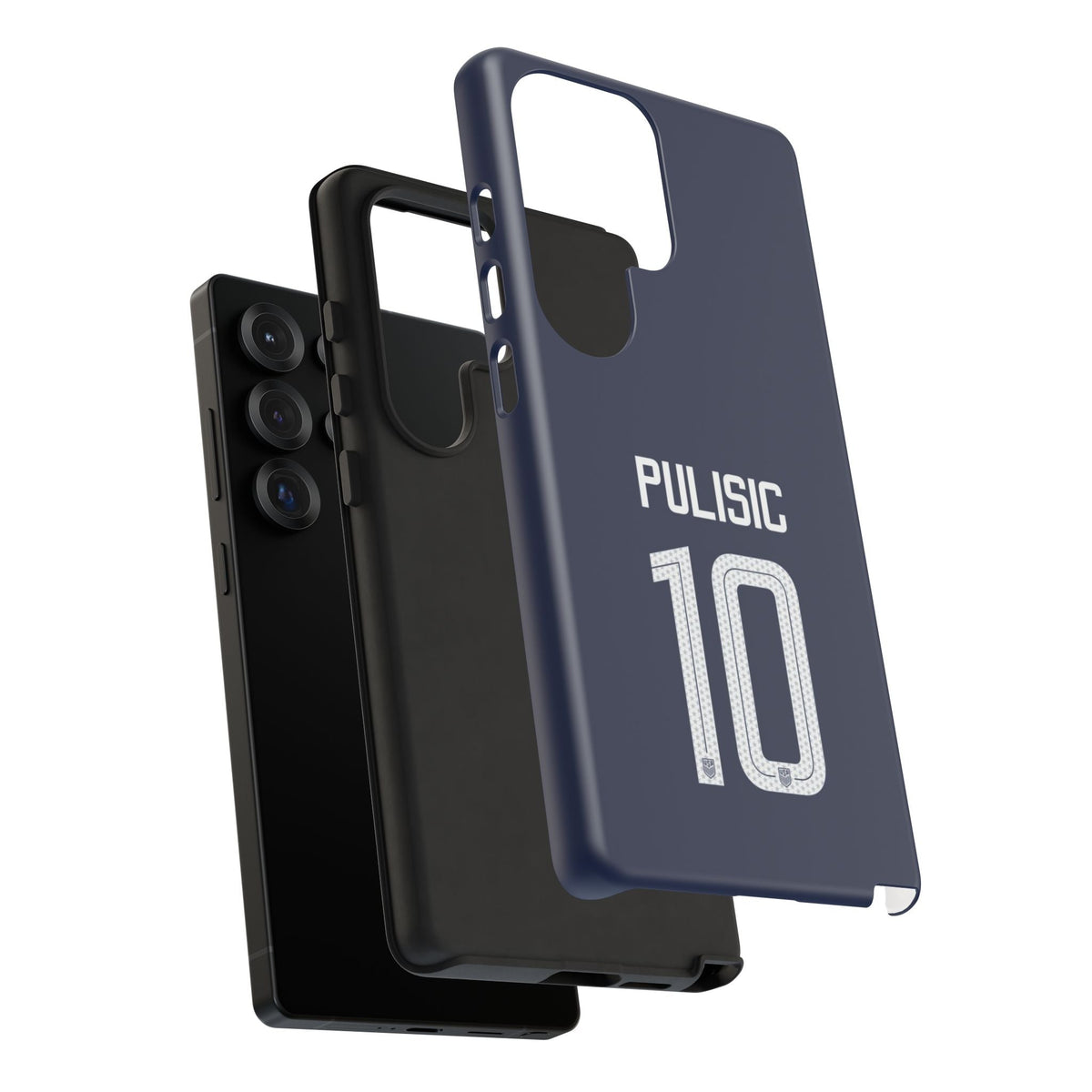 Christian Pulisic Precision Armor β Dual-Layer Durability & Sleek Fit | Compatible with iPhone 8 to 16 Pro Max & Samsung Galaxy S10 to S25 Ultra