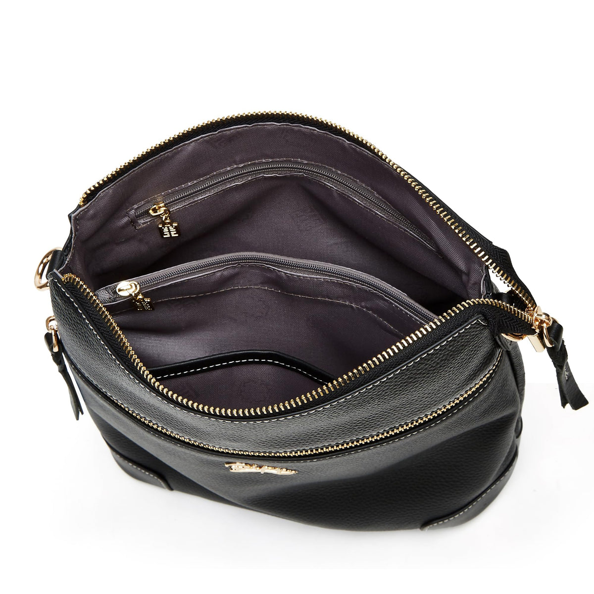 BOYATU Leather Crossbody Bag for Women: Designer Shoulder Purse for Travel - Trendy Genuine Leather Handbag for Everyday