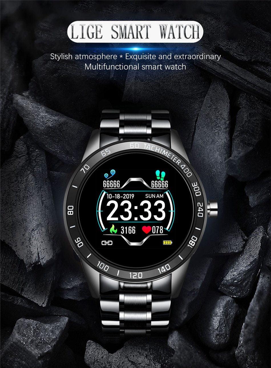 Men’s Smartwatch LED Heart Rate & Fitness Tracker