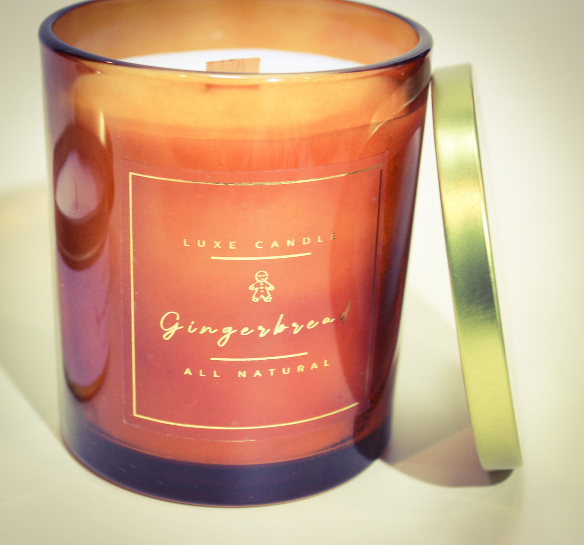 Gingerbread • Luxe Natural Coconut Wax Candle