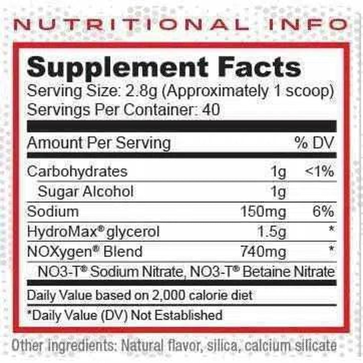 Purus Labs Noxygen