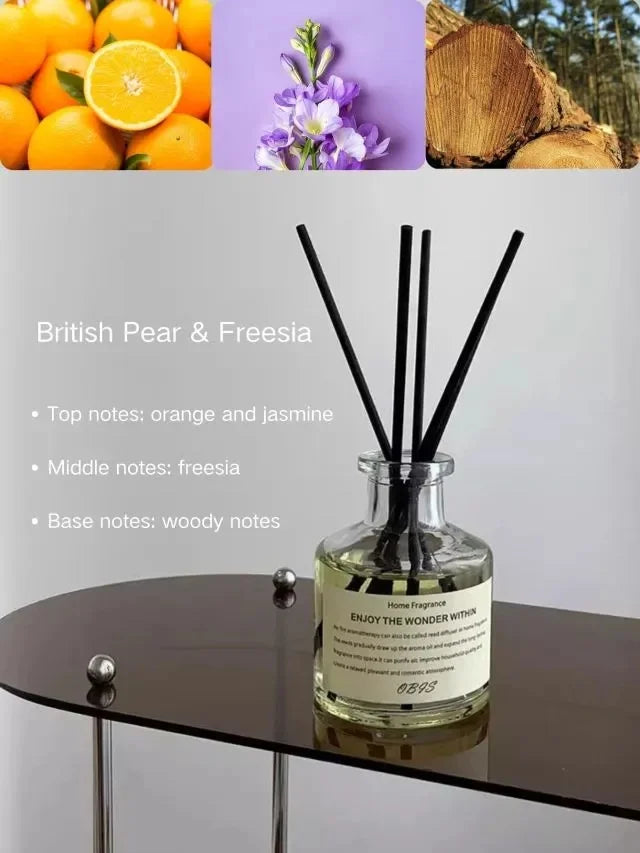 50ml Aromatherapy Reed Diffuser Oil – Freesia & Jasmine