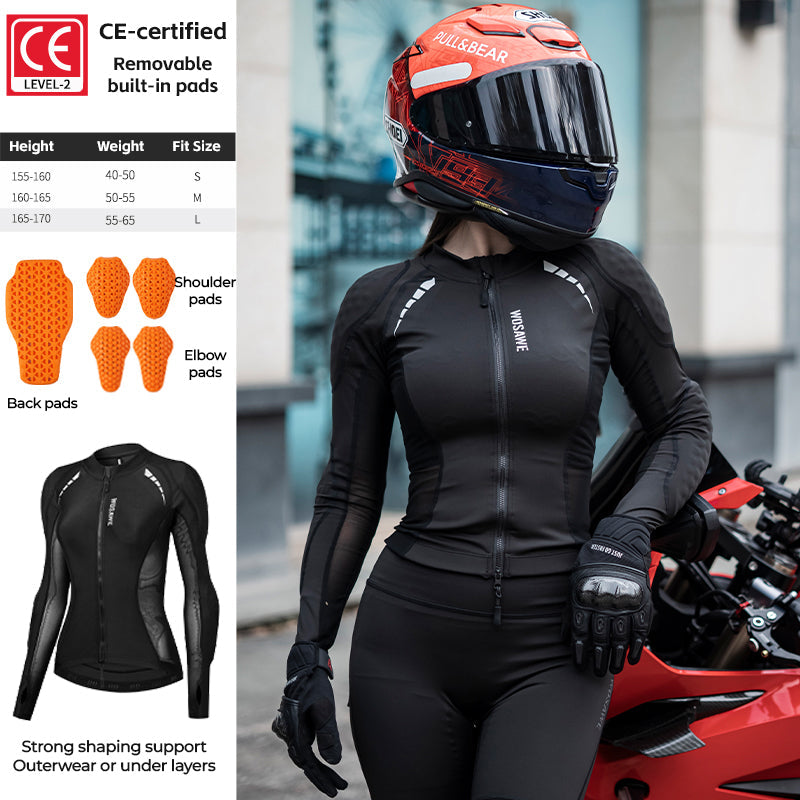WOSAWE™ Motorcycle Slim Fit Jacket for Women