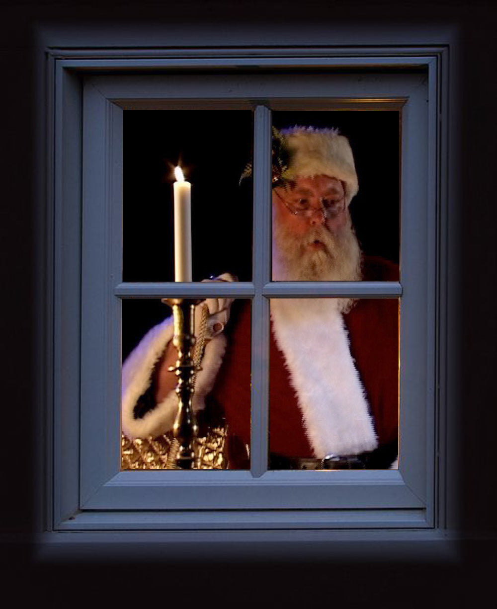 The Original Virtual Santa in The Window Movie on DVD