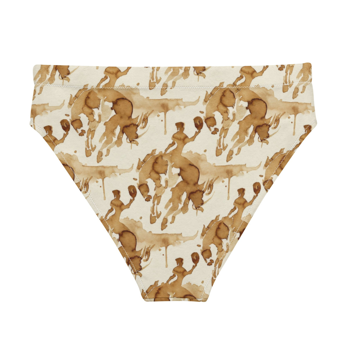 Steeped West high-waisted bikini bottom