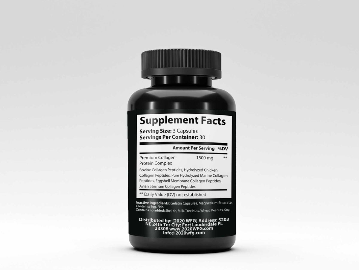 ANAVOL-X | Multi-Collagen Muscle, Fat & Joint Hybrid – 90 Capsules