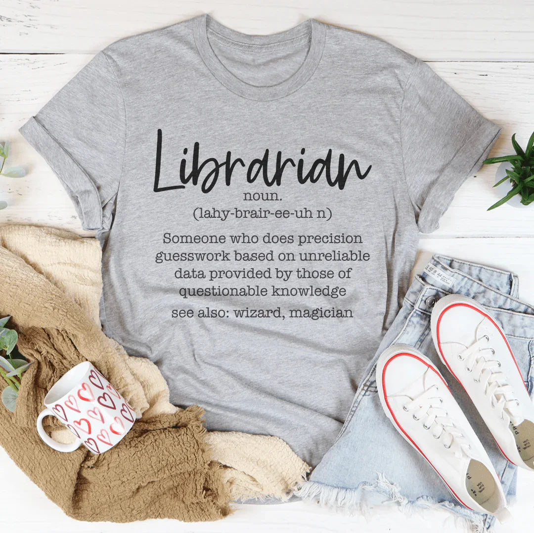 Librarian Someone Who Does Precision Tee