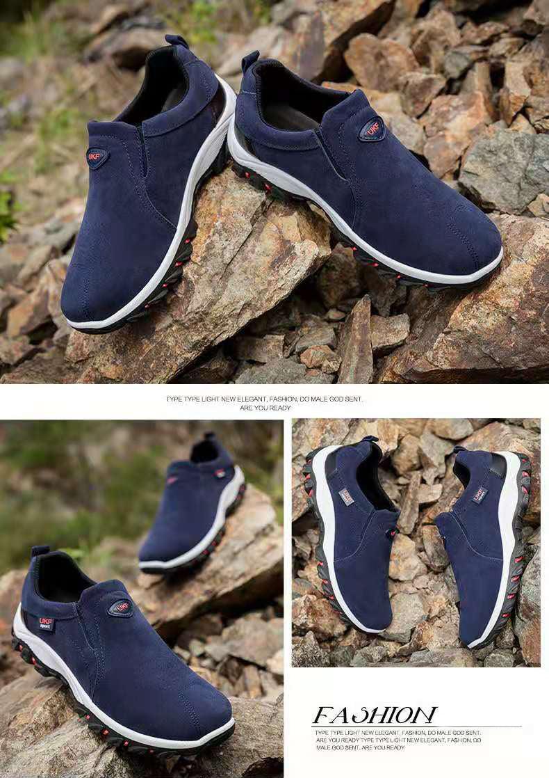 Mens Casual Shoes Breathable Outdoor Lightweight Walking Shoes Autumn Spring Men Loafers Slip On Shoes Climbing Shoes Sneakers Lightweight Breathable Walking Running Shoes