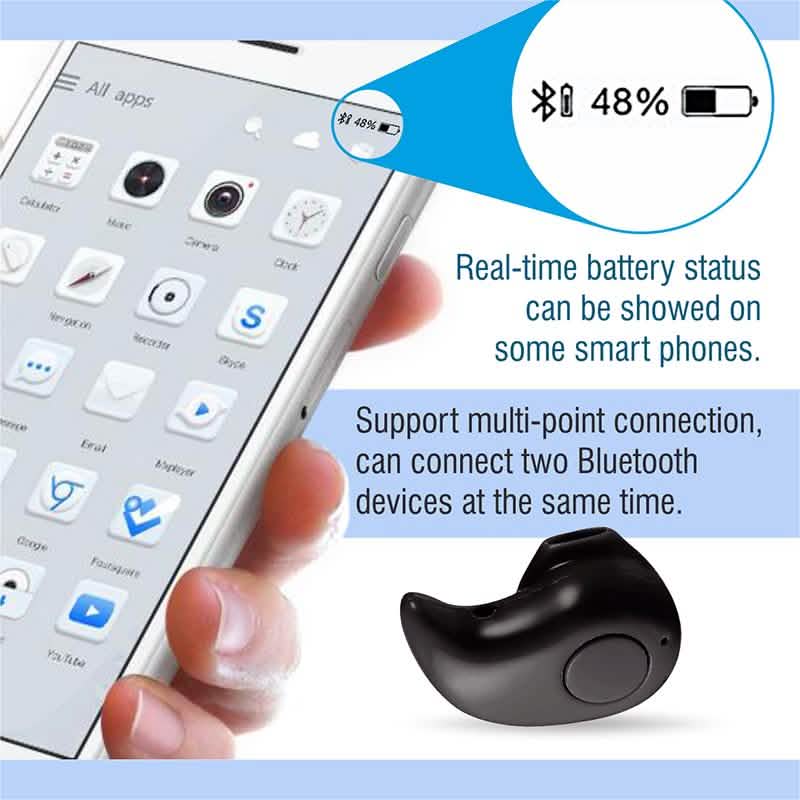 Professional Mini Invisible Wireless Bluetooth Earbud
