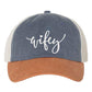 Embroidered Wifey/Hubby Trucker Hat – Anniversary Gift Cap