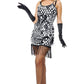 Silver Starlet Flapper Costume