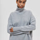 Winter Turtleneck Sweater Ins Solid Color Long Sleeve Pullover Top Women's Clothing