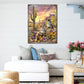 Quail Vista Art Wooden Wall Art by D. Gelsinger - Nature Wildlife Decor - 95654B-1623