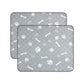 2Pcs Washable Pet Pee Pads For Puppy Kittens Dogs Cats Reusable Potty Mats Machine Washable Pet Training Pads Non-Slip Waterproof Absorbent Dog Crate