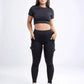 Short-Sleeve Crop Top