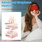 Cordless Heated Eye Mask Silk Sleep Eye