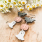 Adorable Wooden Halloween Earrings