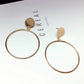Simple Circle Earrings - Trendy and Versatile Design