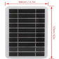 Portable 2W Solar Panel USB Charger