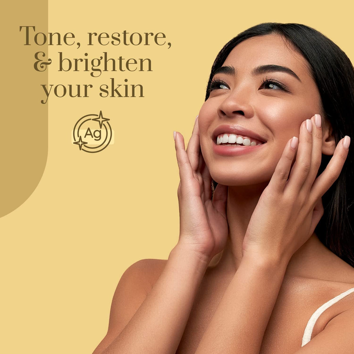 24K Gold & Collagen Daily Face Moisturizer - Dermatologist Tested, Reduces Fine Lines, Anti-Aging, Clean Beauty, Cruelty-Free Korean Skincare, All Skin Types - 1.69 Oz