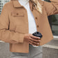 Women’s Plus Size Flannel Jacket