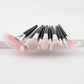 10 Piece Purple Gradient Makeup Brush Set