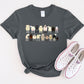 Sheep Lovers Farm Animal Illustration Breeds Artwork Series Collection Graphic Tee