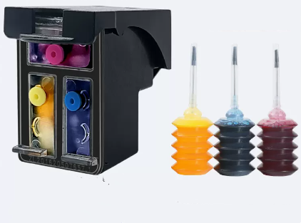 High-Capacity Ink-Addable Color Printer