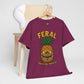 Feral Evil Pineapple Shirt – Aggressive Fruit Trashcore Tee – Gildan 5000 Unisex