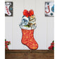 Kitty Cats Christmas Stocking Christmas Door Decor by G. DeBrekht - Christmas Santa Snowman Decor - 8114021H