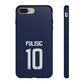 Christian Pulisic Precision Armor – Dual-Layer Durability & Sleek Fit | Compatible with iPhone 8 to 16 Pro Max & Samsung Galaxy S10 to S25 Ultra