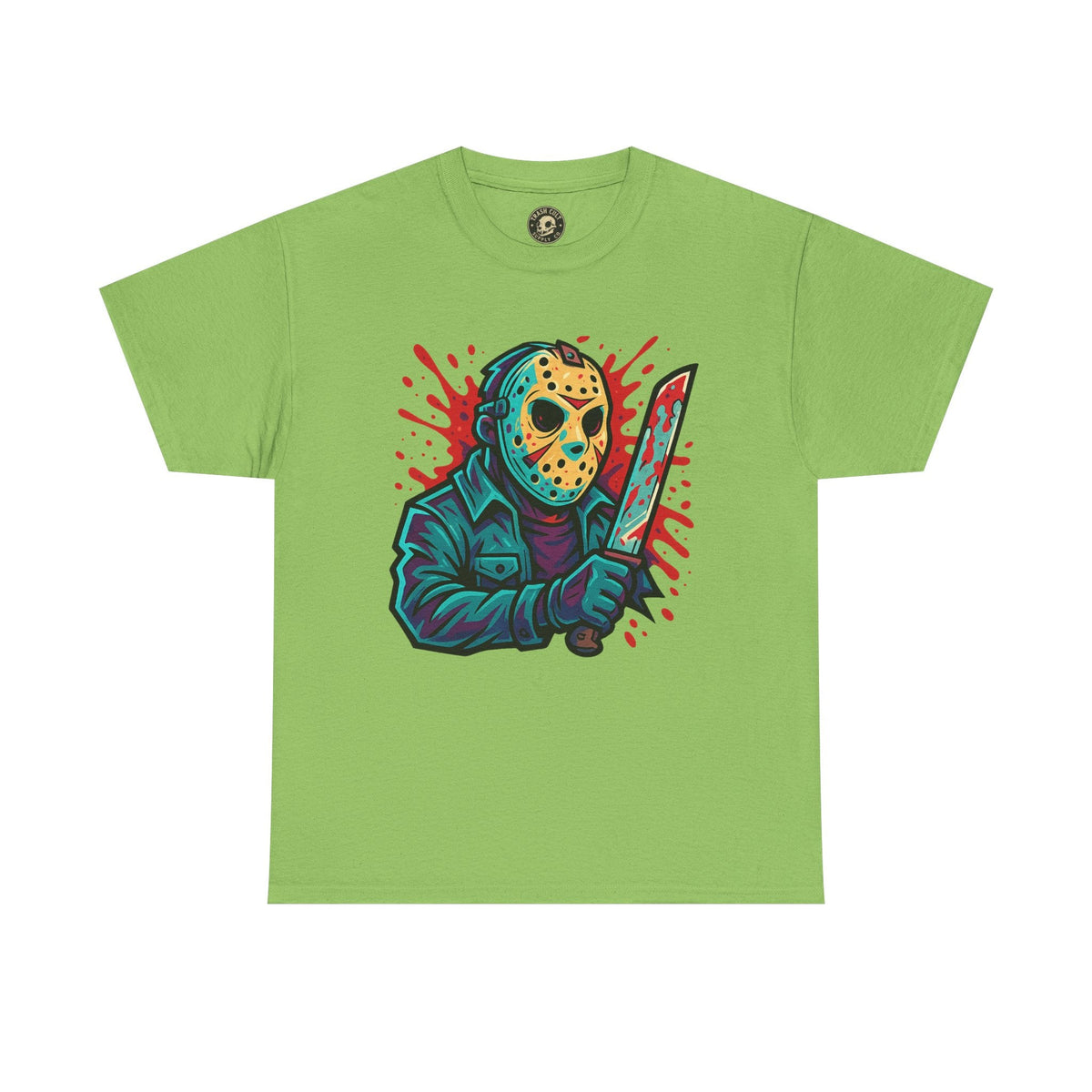 Jason Voorhees Graffiti Shirt – New School Horror Art on Gildan 5000