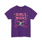 Funny Girls Night Shirt – Lesbian Humor Tee – Pink Scissors Graphic on Gildan 5000