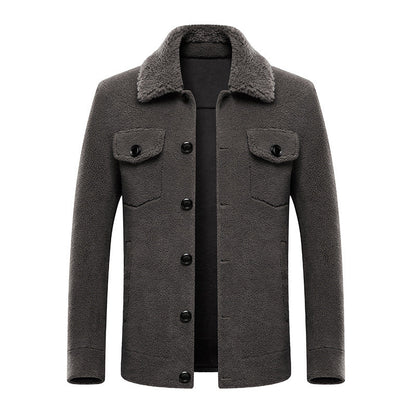 Sheep sheared men's jacket