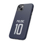 Christian Pulisic Precision Armor – Dual-Layer Durability & Sleek Fit | Compatible with iPhone 8 to 16 Pro Max & Samsung Galaxy S10 to S25 Ultra