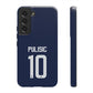 Christian Pulisic Precision Armor – Dual-Layer Durability & Sleek Fit | Compatible with iPhone 8 to 16 Pro Max & Samsung Galaxy S10 to S25 Ultra