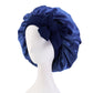 Solid Color Simulation Silk Elastic Ribbon Colored Ding Round Hat