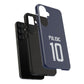 Christian Pulisic Precision Armor – Dual-Layer Durability & Sleek Fit | Compatible with iPhone 8 to 16 Pro Max & Samsung Galaxy S10 to S25 Ultra