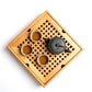 Ningya bamboo tea tray square size tea table