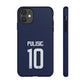 Christian Pulisic Precision Armor – Dual-Layer Durability & Sleek Fit | Compatible with iPhone 8 to 16 Pro Max & Samsung Galaxy S10 to S25 Ultra
