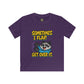 Sometimes I Flap Get Over It Raccoon Shirt – Autism Awareness Kids Tee
