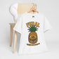 Feral Evil Pineapple Shirt – Aggressive Fruit Trashcore Tee – Gildan 5000 Unisex