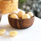 Kitchen Natural Wooden Bowl Household Fruit Bowl Salad Bowl For Home Restaurant Food Container Wooden Utensils Note The Size Hot