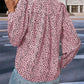 Wild West Leopard Print Top – Trendy Long Sleeved Cowgirl Top for Stylish Women