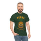 Feral Evil Pineapple Shirt – Aggressive Fruit Trashcore Tee – Gildan 5000 Unisex