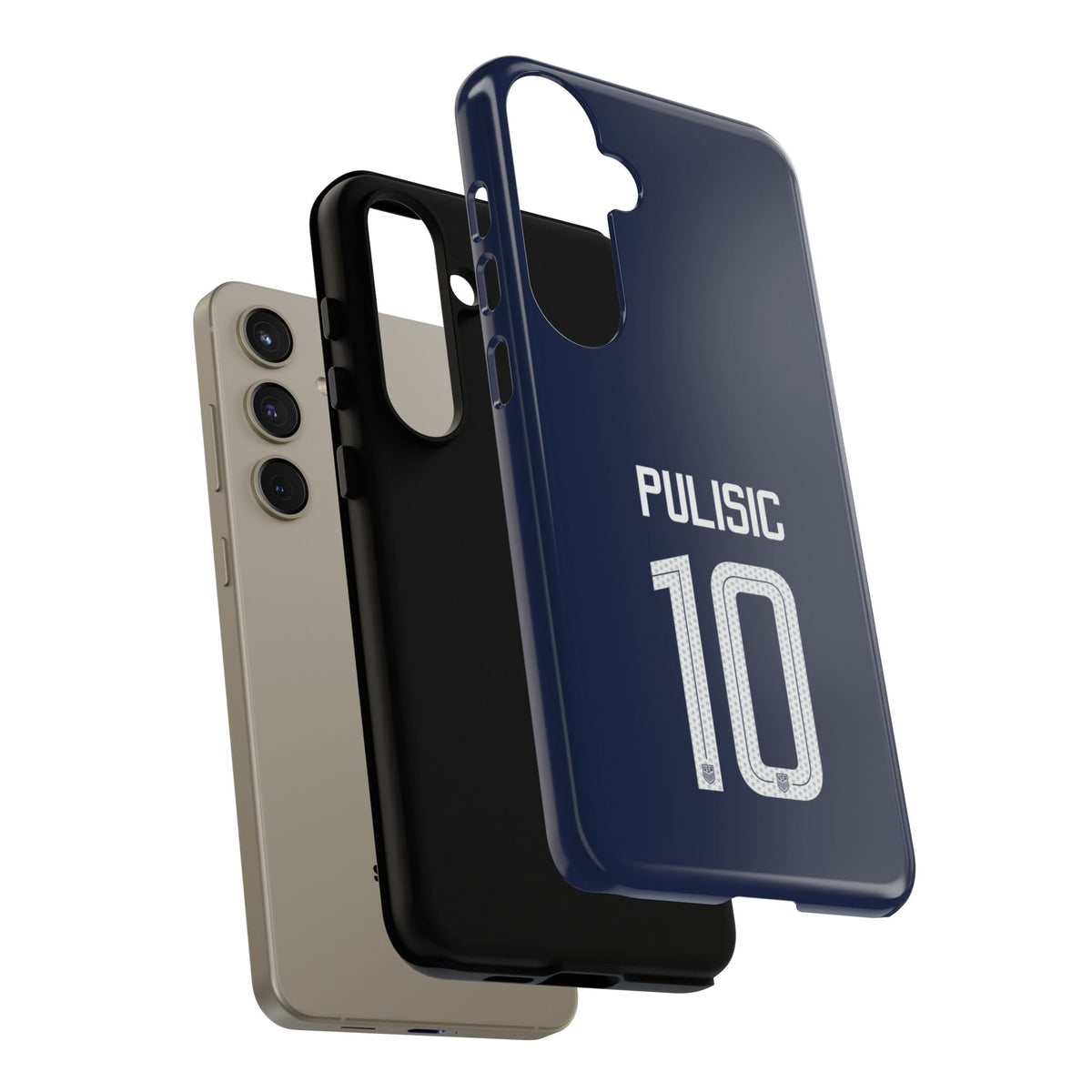 Christian Pulisic Precision Armor – Dual-Layer Durability & Sleek Fit | Compatible with iPhone 8 to 16 Pro Max & Samsung Galaxy S10 to S25 Ultra