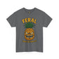 Feral Evil Pineapple Shirt – Aggressive Fruit Trashcore Tee – Gildan 5000 Unisex