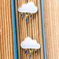 Dainty Rain Cloud Earrings