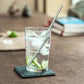 14-Piece: Stainless Steel Straw Set